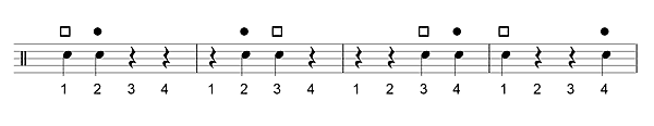 solfege noires et soupirs