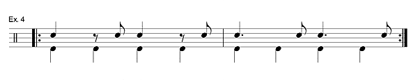 solfege, noires pointées